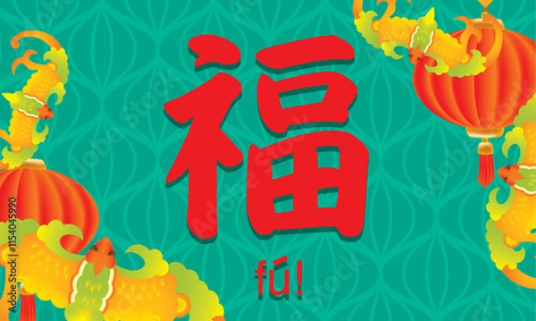 Obraz Chinese New Year Elements