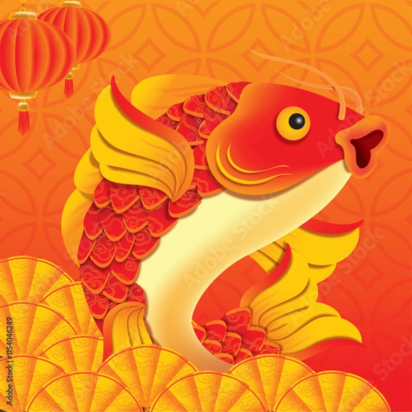 Obraz Chinese New Year Elements