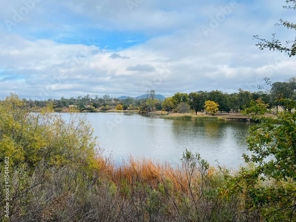 Obraz landscape with lake