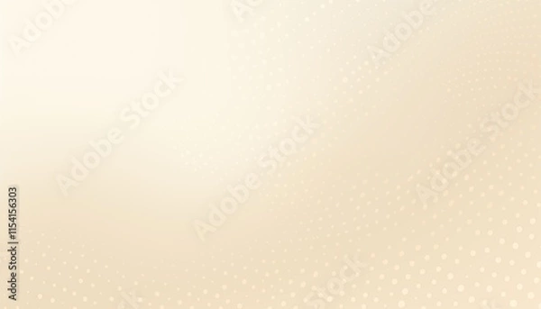 Obraz white creme dots background