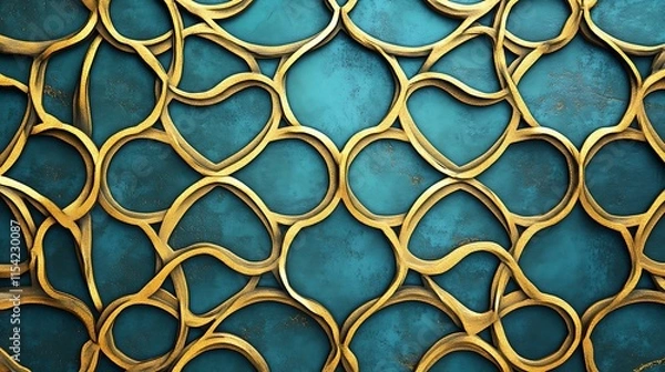 Fototapeta Elegant Ramadan Lanterns and Islamic Patterns - Festive Islamic Backgrounds