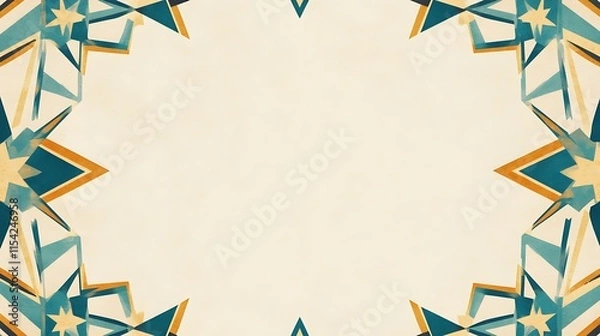 Fototapeta Elegant Ramadan Lanterns and Islamic Architecture Patterns for Festive Celebrations