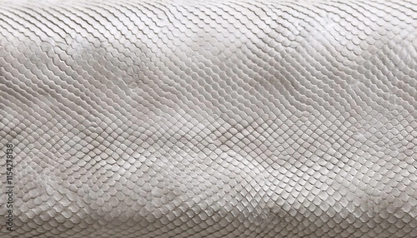 Fototapeta natural snake skin as a background white snakeskin texture