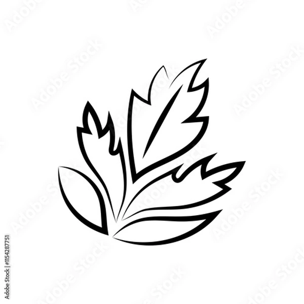 Obraz Vector illustration. Vegetables icons, classic line series. Sketch style. Halves, slices, rings and leaf of tomatoes. Hand drawn kitchen ingredients template for culinary themes.