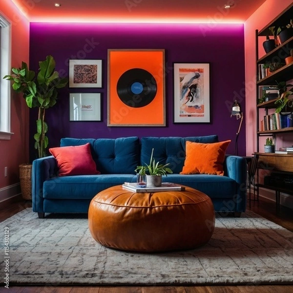 Fototapeta modern living room