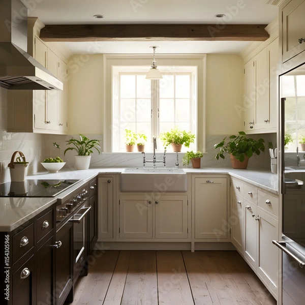 Fototapeta modern kitchen interior