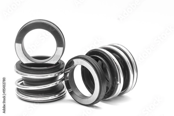 Obraz Uszczelnienia mechaniczne. dla zapobiegania wyciekom cieczy dla branży