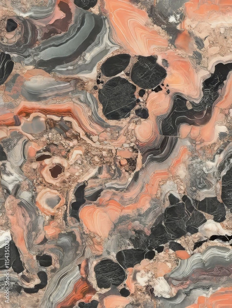 Fototapeta marble pattern, generative AI