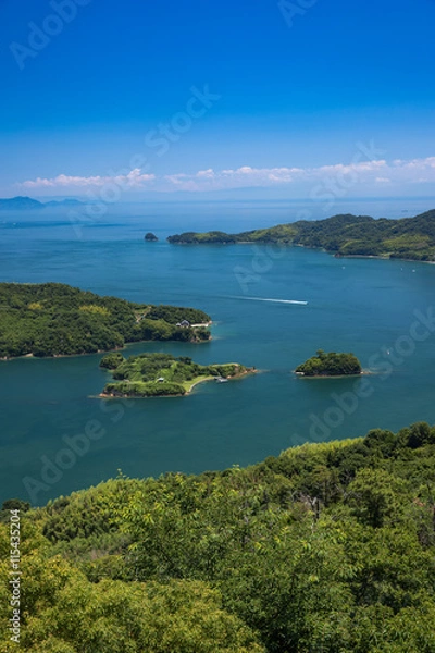 Fototapeta 宮窪瀬戸（瀬戸内海）