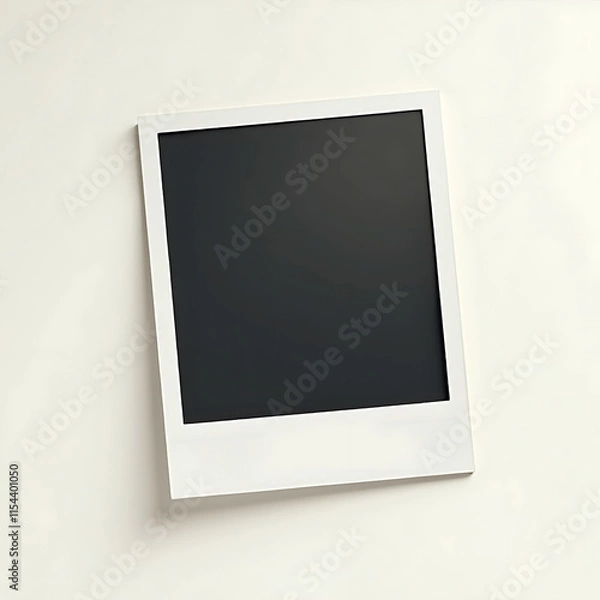 Obraz blank instant photo
