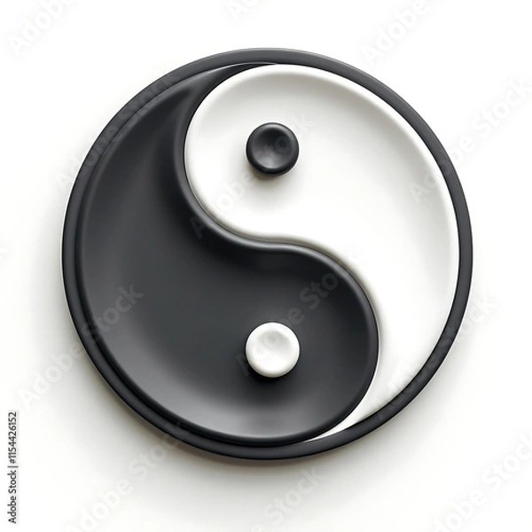 Obraz yin yang symbol