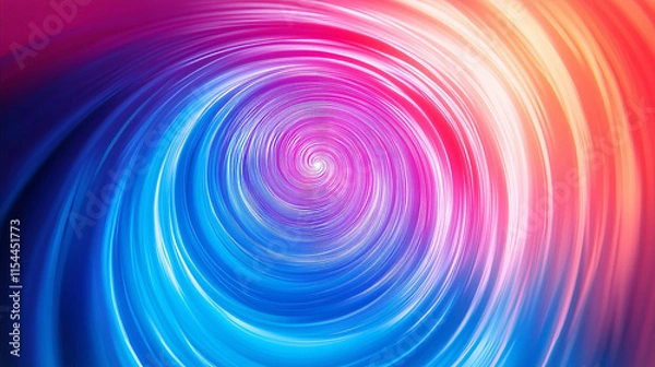 Fototapeta Mesmerizing Radial Gradient Background with Soft Color Transitions