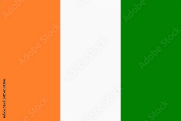 Obraz Ivory Coast flag