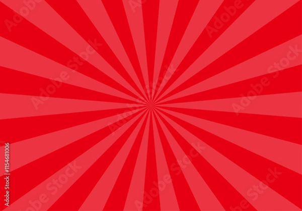 Fototapeta 背景素材　ポップな放射線状の背景