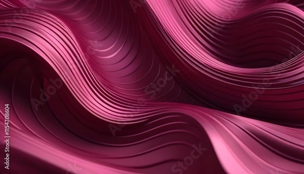 Fototapeta 3d gradient magenta abstract background