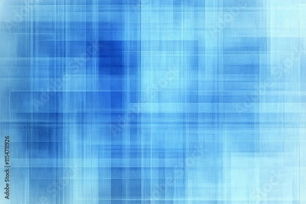 Obraz シンプルな青の正方形のグラデーションで組み合わせた抽象的な背景素材