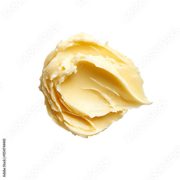 Fototapeta Margarine isolated on white background full depth of field 