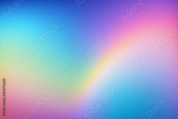 Fototapeta a close up of a rainbow colored background with a blurry effect