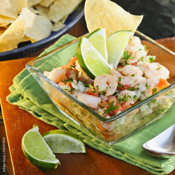 Obraz Mexican Style Ceviche