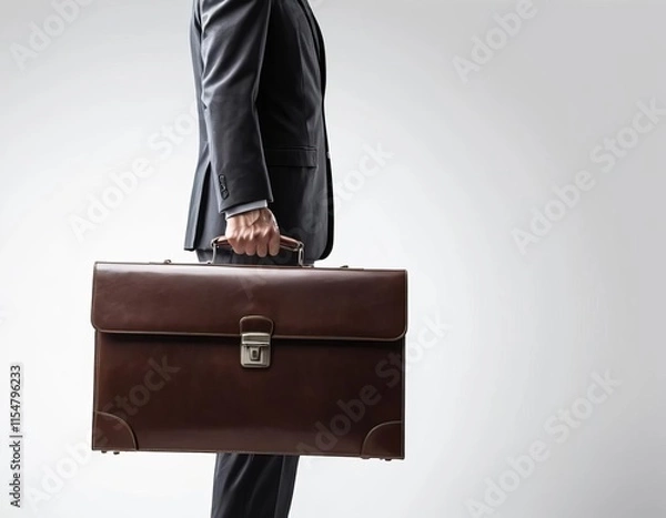 Obraz businessman with briefcase