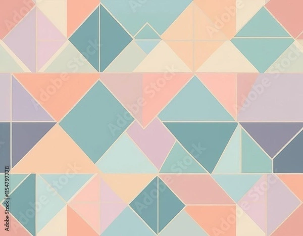 Obraz abstract geometric background