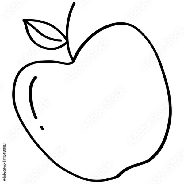 Fototapeta Science tools drawing for coloring, worksheet and learning media