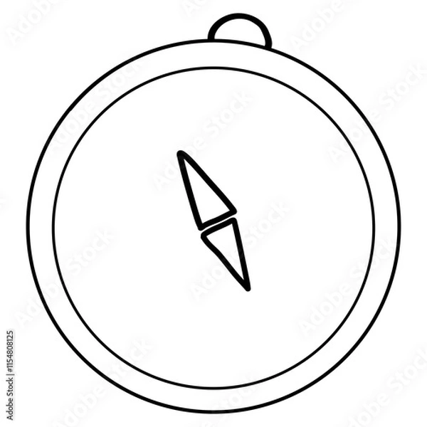 Obraz Science tools drawing for coloring, worksheet and learning media