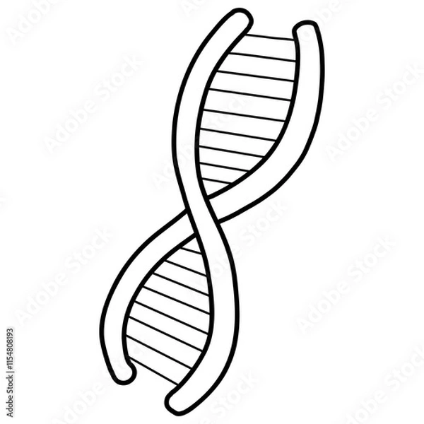 Obraz Science tools drawing for coloring, worksheet and learning media