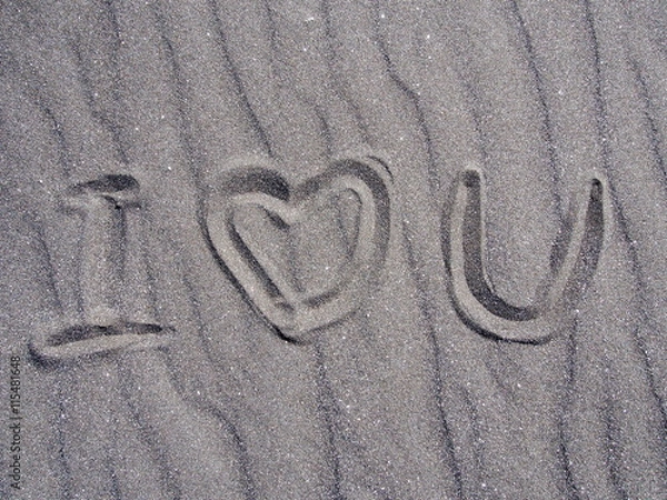 Fototapeta I love you