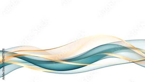 Fototapeta abstract wave background, Abstract Lines and Waves