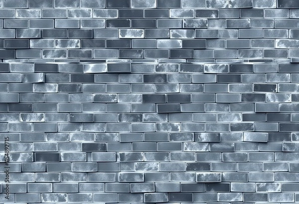 Fototapeta Pattern of grey bricks, high quality