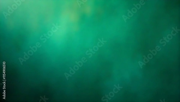 Fototapeta The image is a dark green background with a gradient effect. The color is a vibrant shade of green with a hint of yellow and orange. 