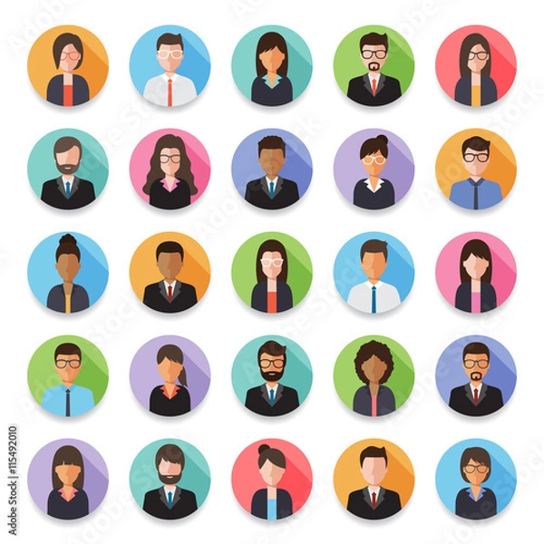 Fototapeta people avatar icon