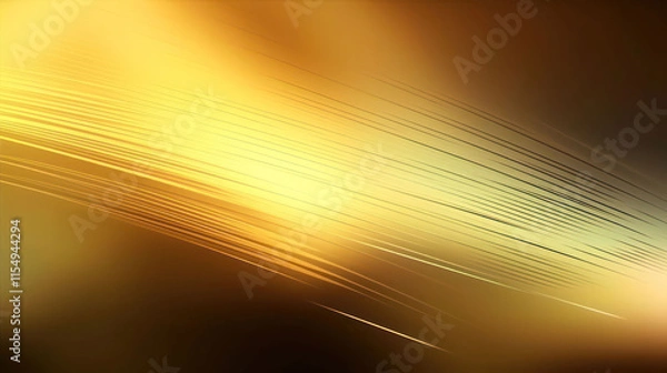 Fototapeta Golden background. Abstract light gold metal gradient. Vector blurred illustration