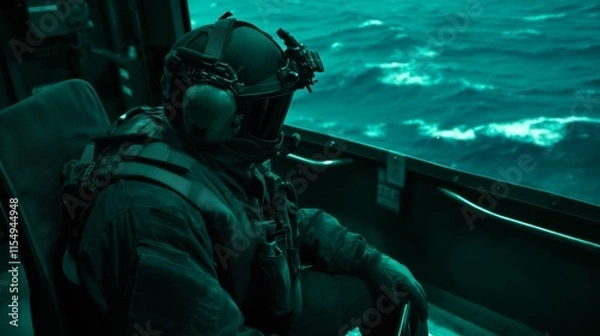 Fototapeta Ocean View Operations in Dynamic Flight Scenario
