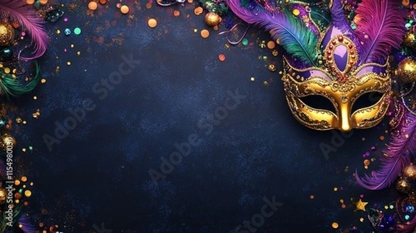 Obraz Mardi gras mask.	
