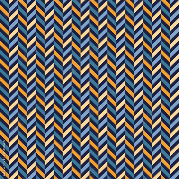 Fototapeta Ethnic boho seamless pattern. Print. Repeating background. Cloth design, wallpaper.