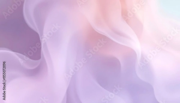 Obraz pink smoke on white background