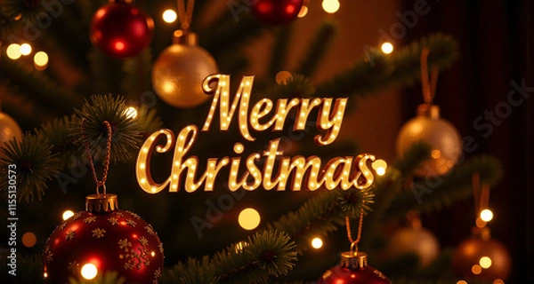 Fototapeta Christmas tree