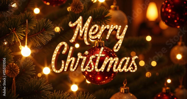 Fototapeta Christmas tree