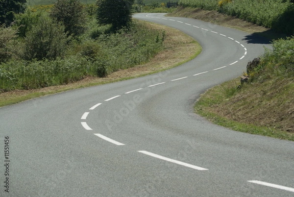 Obraz route de montagne