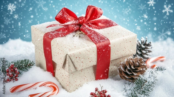 Obraz christmas gift box