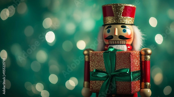 Obraz christmas toy nutcracker