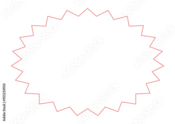 Fototapeta ピンクのパンクフレーム