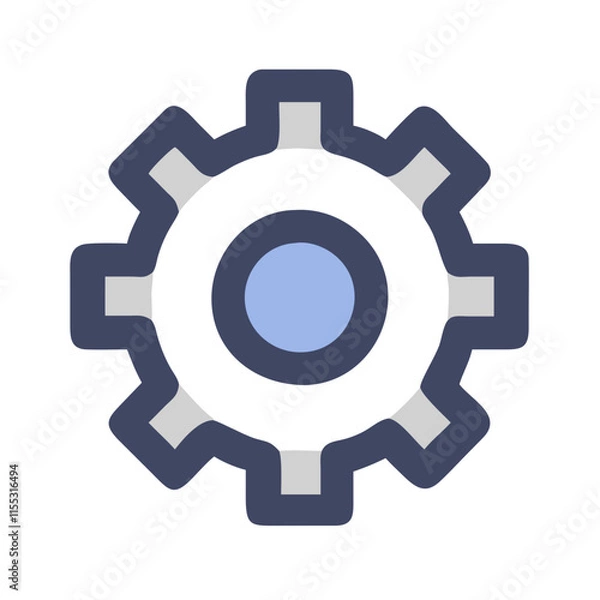 Fototapeta settings icon design