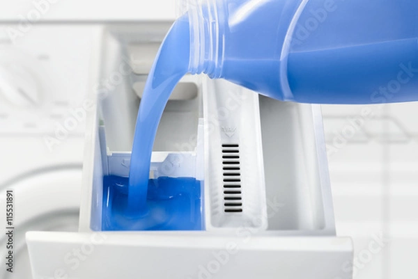 Obraz Pralka pralka detergent płynny