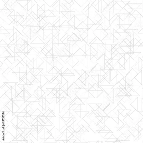 Fototapeta Seamless Random Geometric Pattern