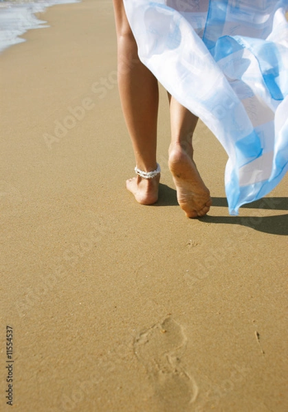 Obraz traces on sand