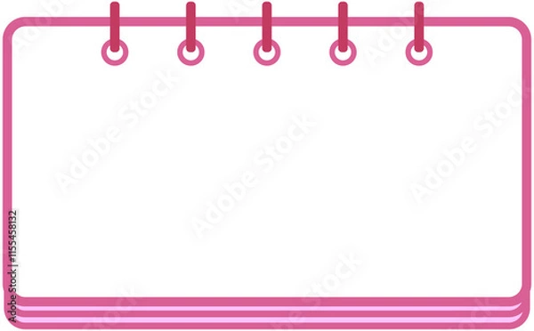 Fototapeta Blank Paper Notebook
