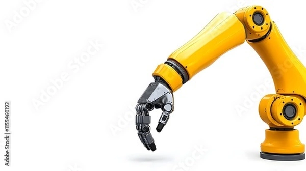 Fototapeta Robotic Arm with Advanced Grip Mechanism for Industrial Use